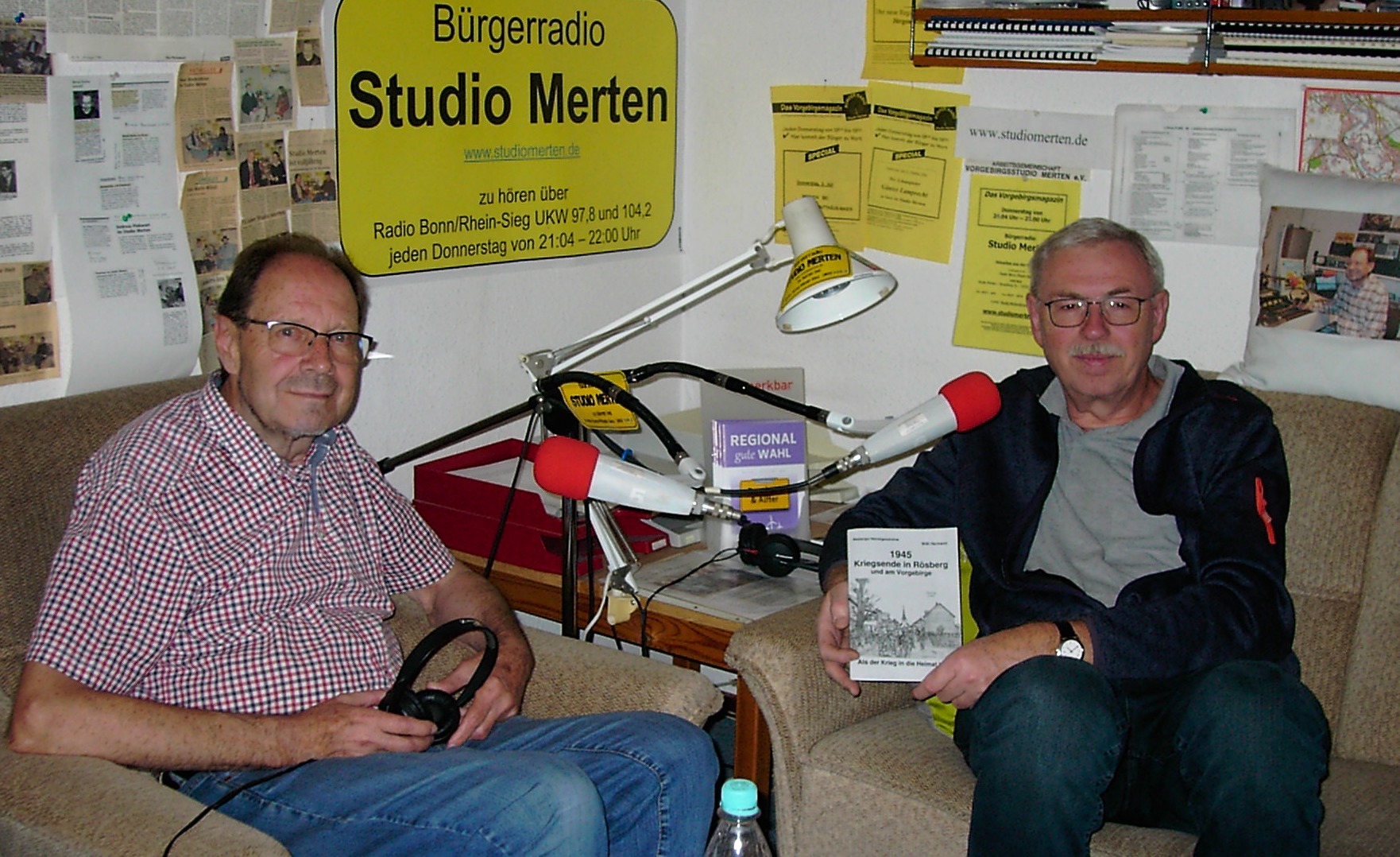 v. l.: Otto Ganser und Willi Hermann